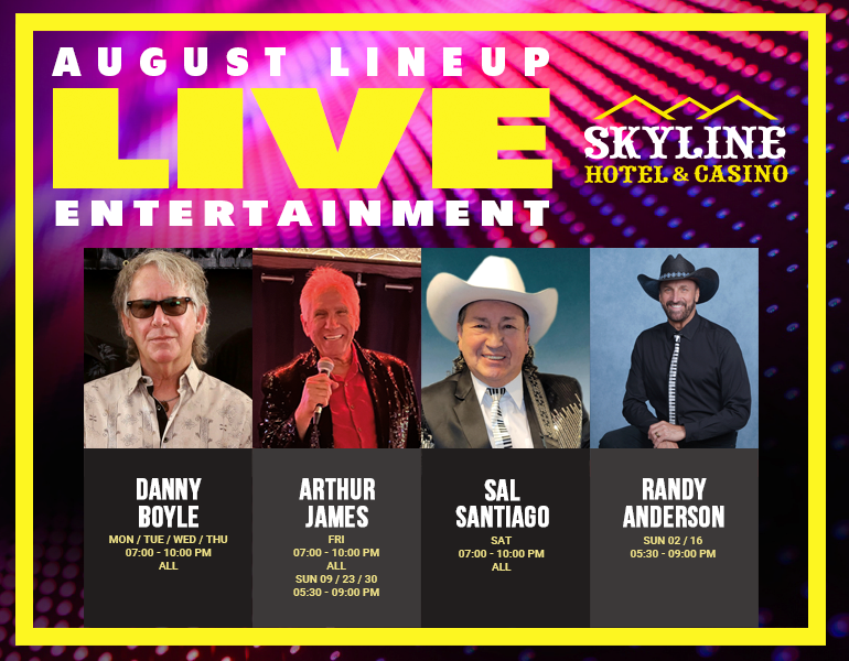 August Line up